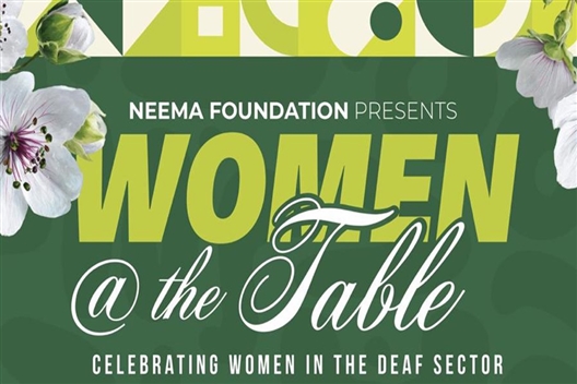 Women @ the Table Celebrating Women in the Deaf Sector